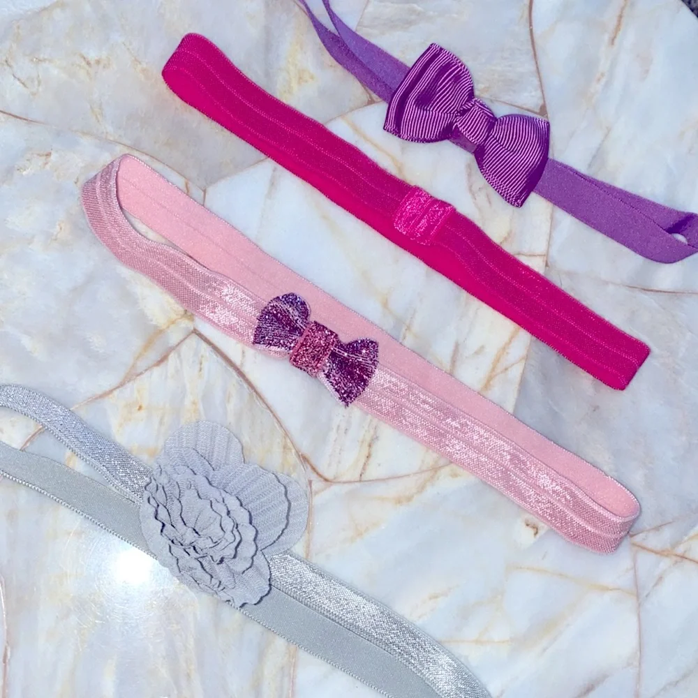 Cute  Adorable bow-knot design  Girls ‎ Princess Headband Set of 4